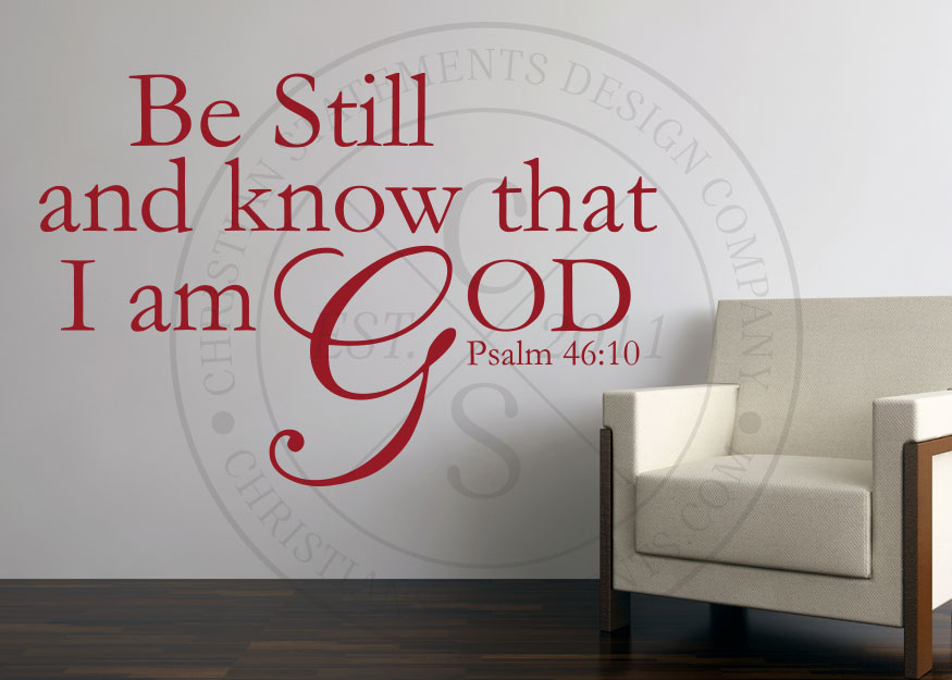 Be Still